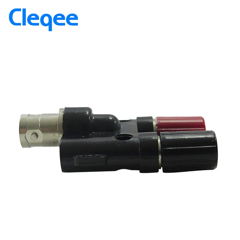 Cleqee P7008 5 шт. Q9 BNC Гнездовой разъем для двух двойной банан Разъем RF адаптер разъем