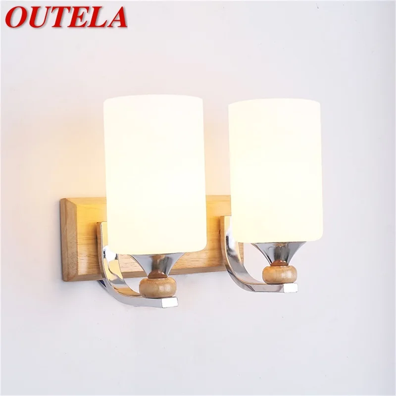 

OUTELA Wall Lamps Contemporary Simple LED Sconces Lights Fashion Indoor For Home Bedside