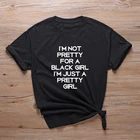 Черная футболка с девичьей девушкой со слоганом, женская уличная одежда, повседневные хлопковые футболки, черная волшебная футболка для девушек, хипстерские топы, Прямая поставка