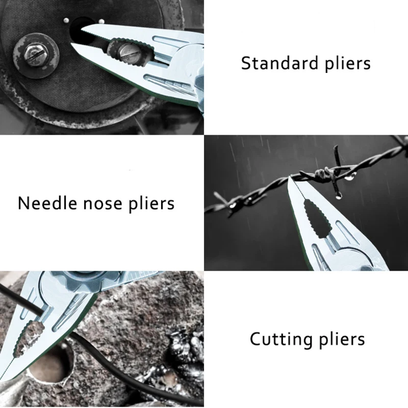 

Multi Pliers Knife Screwdriver EDC Outdoor Camping Safety Survival Tools A Knives Hiking Accessories Cut The Rope Gadget Pocket