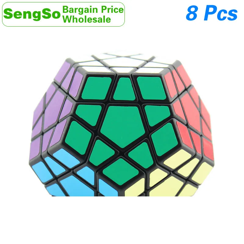 

ShengShou Megaminxeds 3x3x3 набор магических кубиков SengSo Dodecahedron 3x3 оптом партия 8 шт Cubo Magico Speed Cube Puzzle Antist