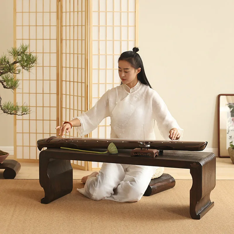 

Чайный столик Kongfu прямоугольный 40*110 см китайский деревянная мебель в антикварном стиле гостиная Восточный традиционный напольный чайный с...