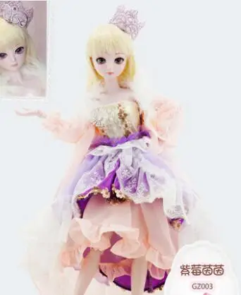 2018 Новое поступление 1/4 BJD кукла BJD/SD красивая для маленькой девочки подарок