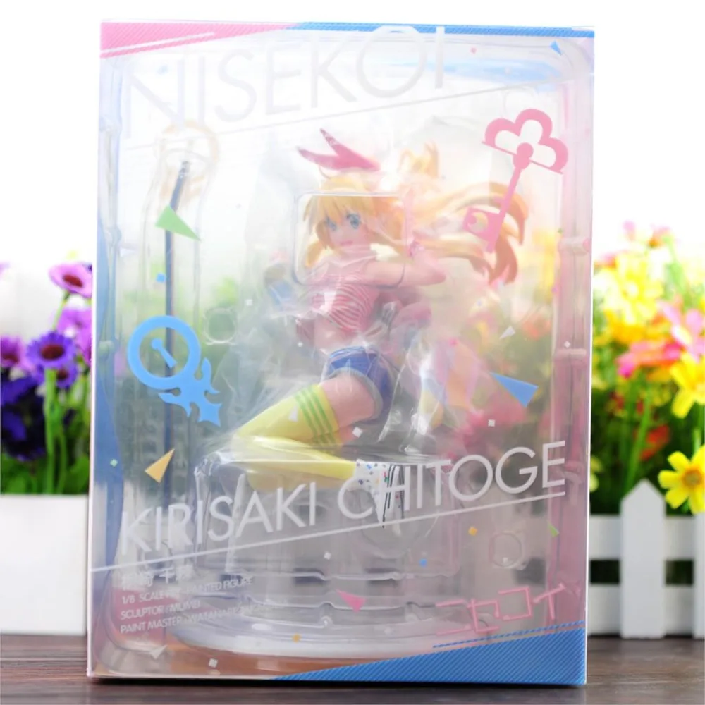 Японское аниме альтер Nisekoi Kirisaki Chitoge экшн-фигурка масштаб 1/8 ПВХ предварительно