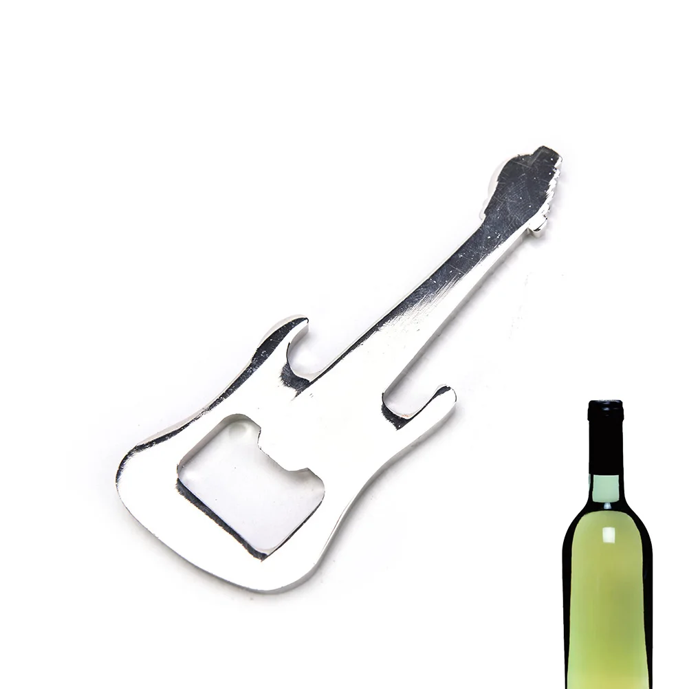Подарочная пивная открывашка для бутылок в виде гитары из цинкового сплава