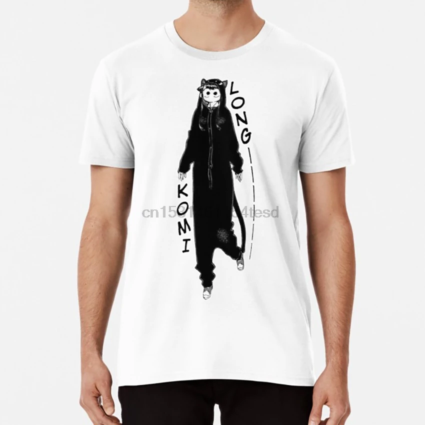 Коми Shouko костюм с изображением котенка футболка Сан мисс shouko кошка Неко плохо при