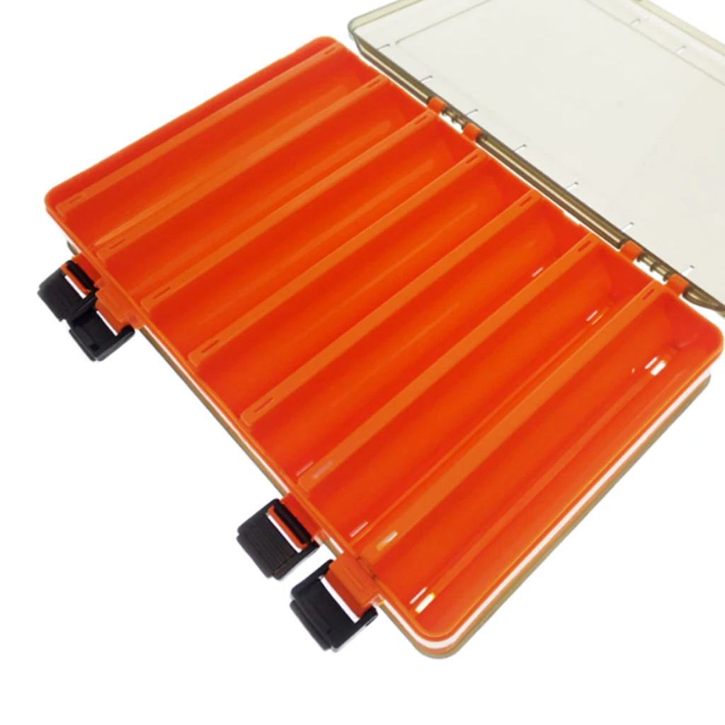 Двухсторонний рыболовный прикорм кальмаров приманки Коробка крюк ящик для