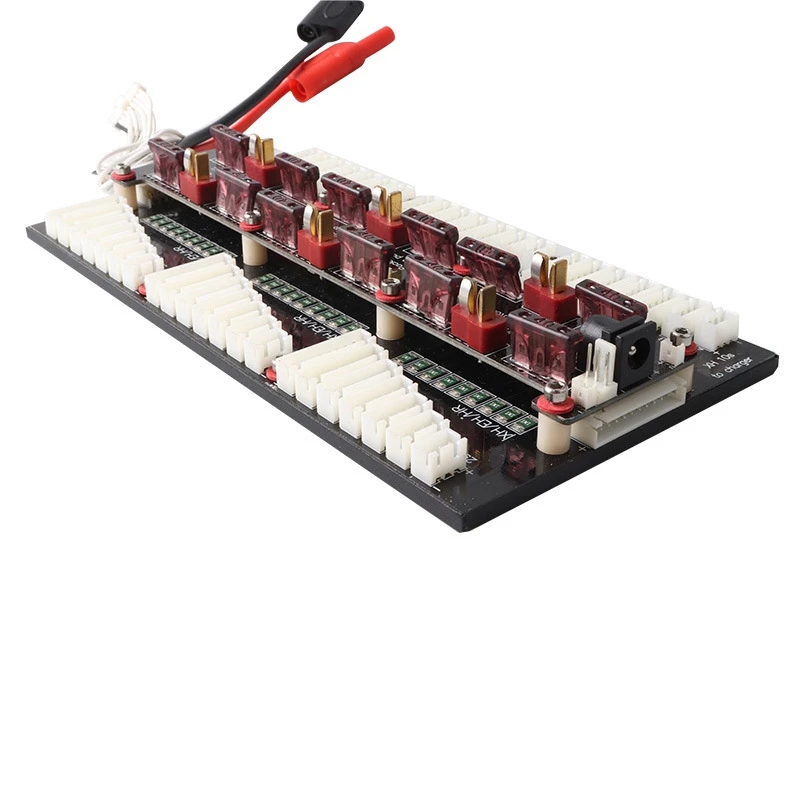 

28S Battery Charger Balance Board 8S Same Time Charging 6 Batteries for RC Drone FPV for Cellpro PL8 PL6 B Style