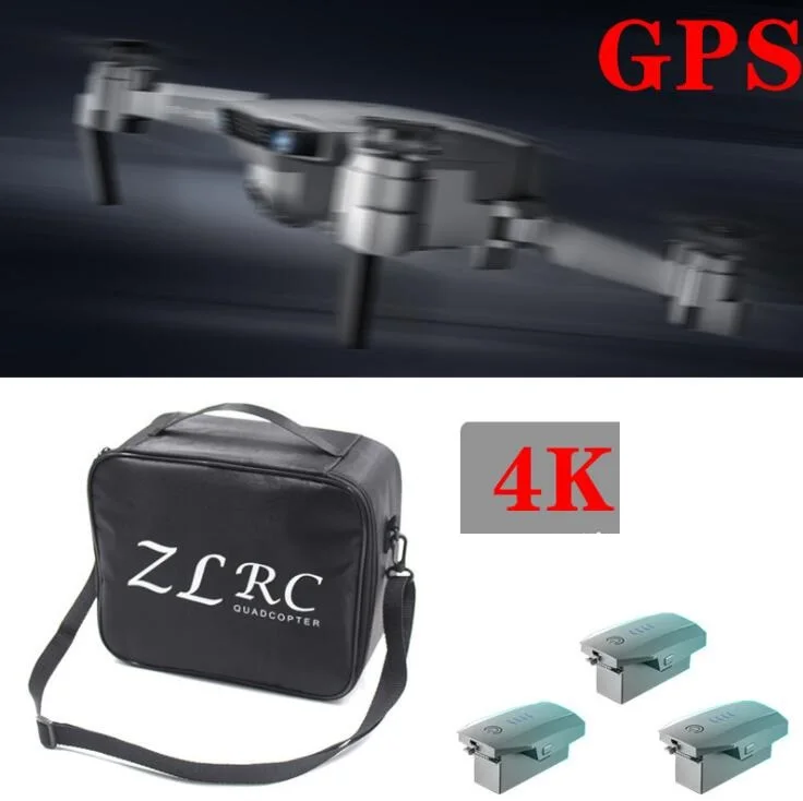 4K Camera 3battery 4 K/1080 P анти-встряхивание зум аэрофотосъемка WiFI приложение управление RC Дрон 5G gps следуем за мной/возврат фиксированная точка объемный Радиоуправляемый вертолет - Цвет: 4K Camera 3battery