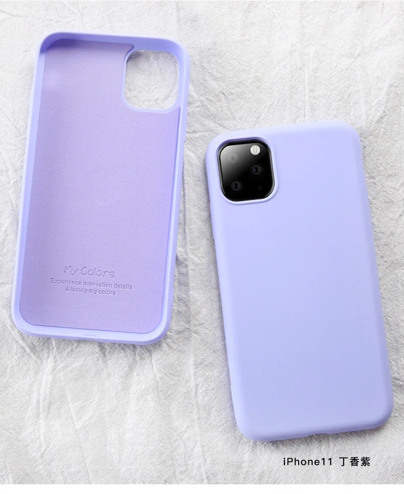 OCHGEP жидкий силиконовый тонкий чехол для iPhone 8 7 Plus X/XS чехол для iPhone X XS 7 8 чехол для телефона s с розничной упаковкой