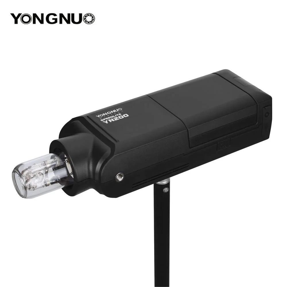 Светодиодная лампа для видеосъемки YONGNUO YN200 вспышка светильник ttl фотокамер Speedlite HSS 2,4G 200W Батарея с Тип usb C совместимый YN560-TX(II)/YN560-TX Pro/YN862 для Canon Камера