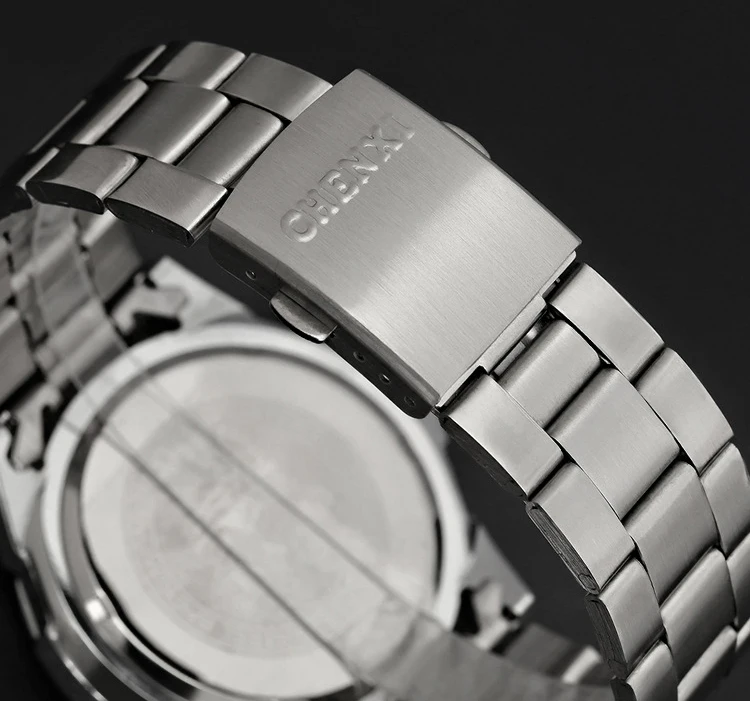 

CHENXI Brand Quartz Watch Lover Top Luxury Gold Watches Men Clock Steel Women Wristwatch Couple Quartz-Watches Relogio Masculino