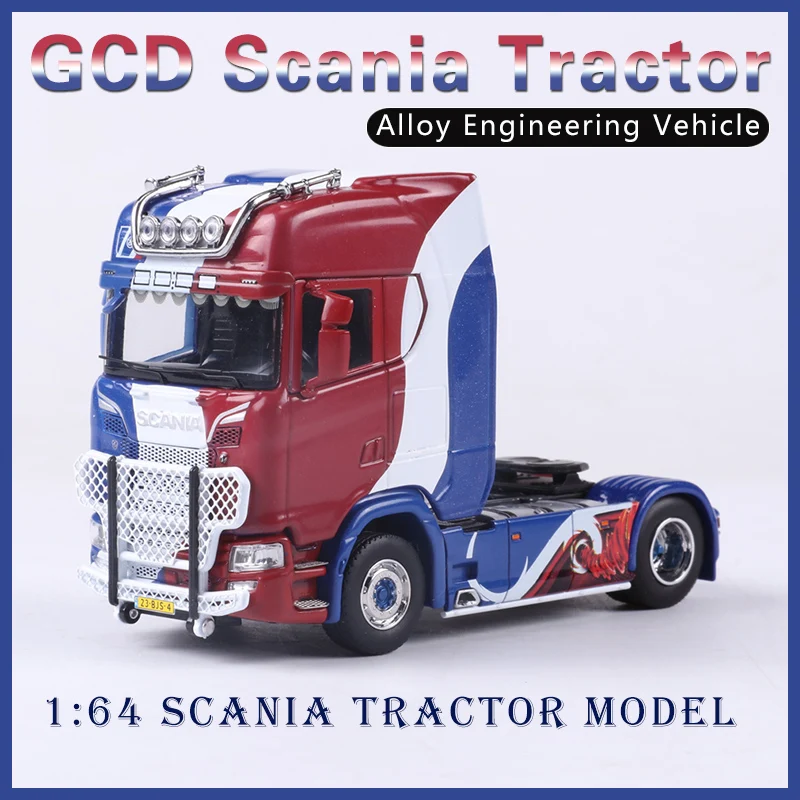 Модель автомобиля GCD 1/64 Scania S730 под давлением предметы мебели Подарочная
