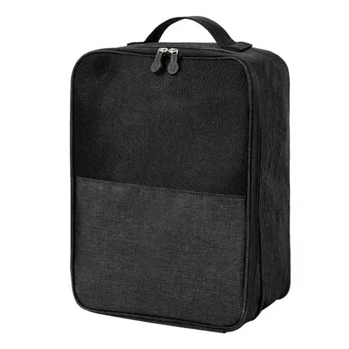 Утолщенная сумка для хранения мелочей/сумка в сумке рюкзак Органайзер-вставка переносная Простынка для путешествий сумка через плечо сумочка - Цвет: Черный