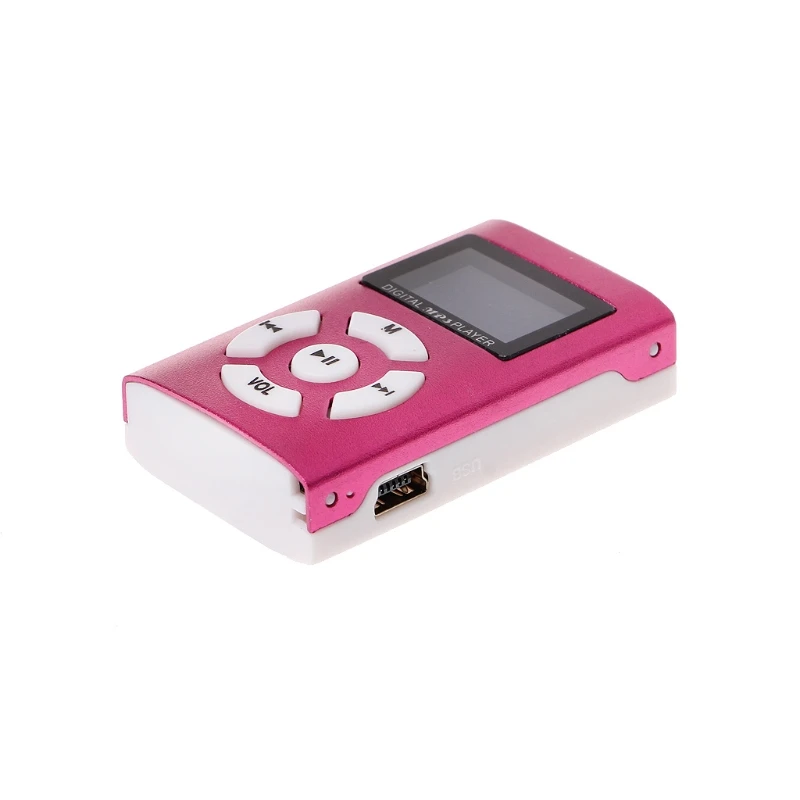 

MX-808 Mini USB Aluminum LCD Screen 32GB TF Card Digital Music MP3 Player R2JF