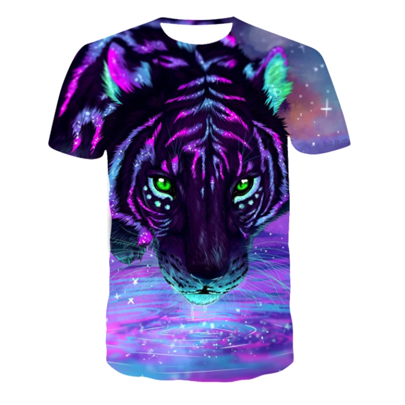 

2021 Summer 3D Printed T Shirt Men Casual Male tshirt Clown Short Sleeve Fashion T Shirts Tops