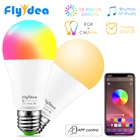 Новая беспроводная Bluetooth умная Светодиодная лампа 10 Вт RGB волшебная лампа E27 светильник для изменения цвета лампа умный дом светильник ing Dimmable IOS  Android