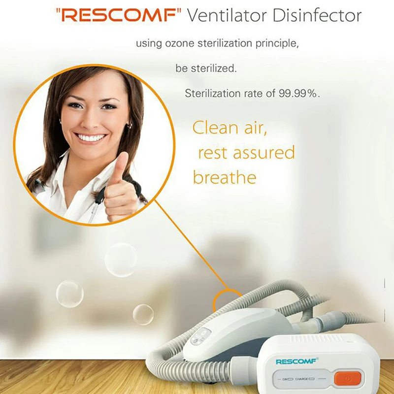 Портативный Озоновый вентилятор дезинфектор озоновый генератор очиститель