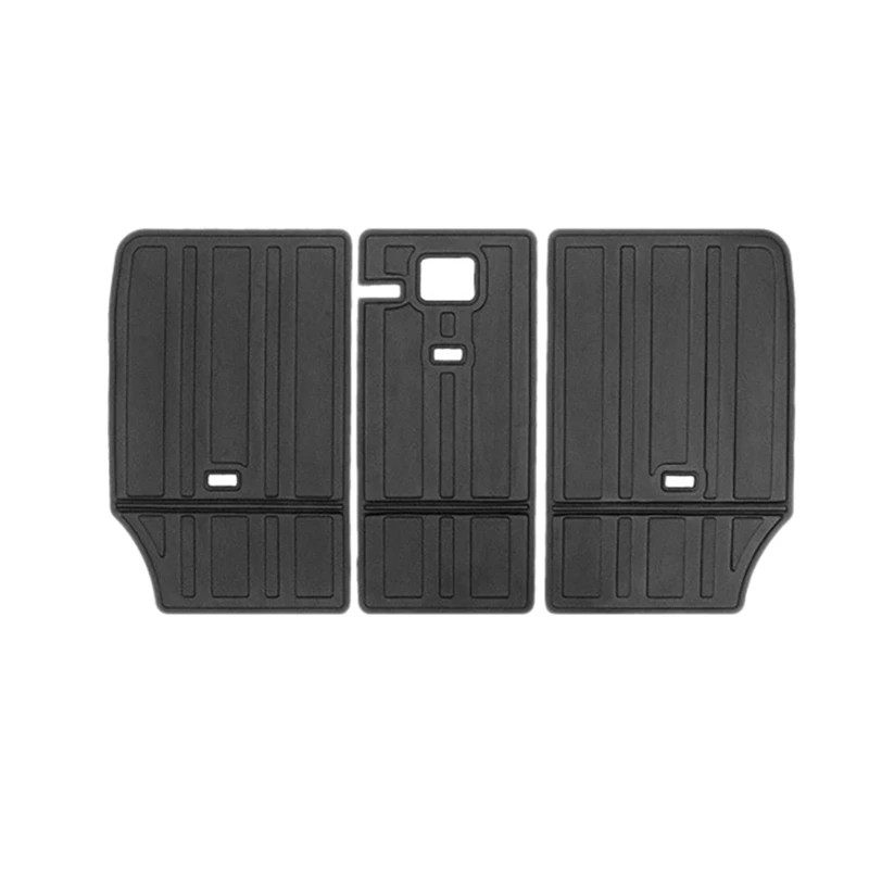 

For Tesla Model Y 2020 2021 Rear Seat Protective Pad TPE Heavy Duty Anti Dirt Mats Seat Back Cushions Car Accessories