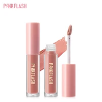 pinkflash high color matte liquid lipstick waterproof lip gloss long lasting nude lipstick red lip tint women beauty cosmetic