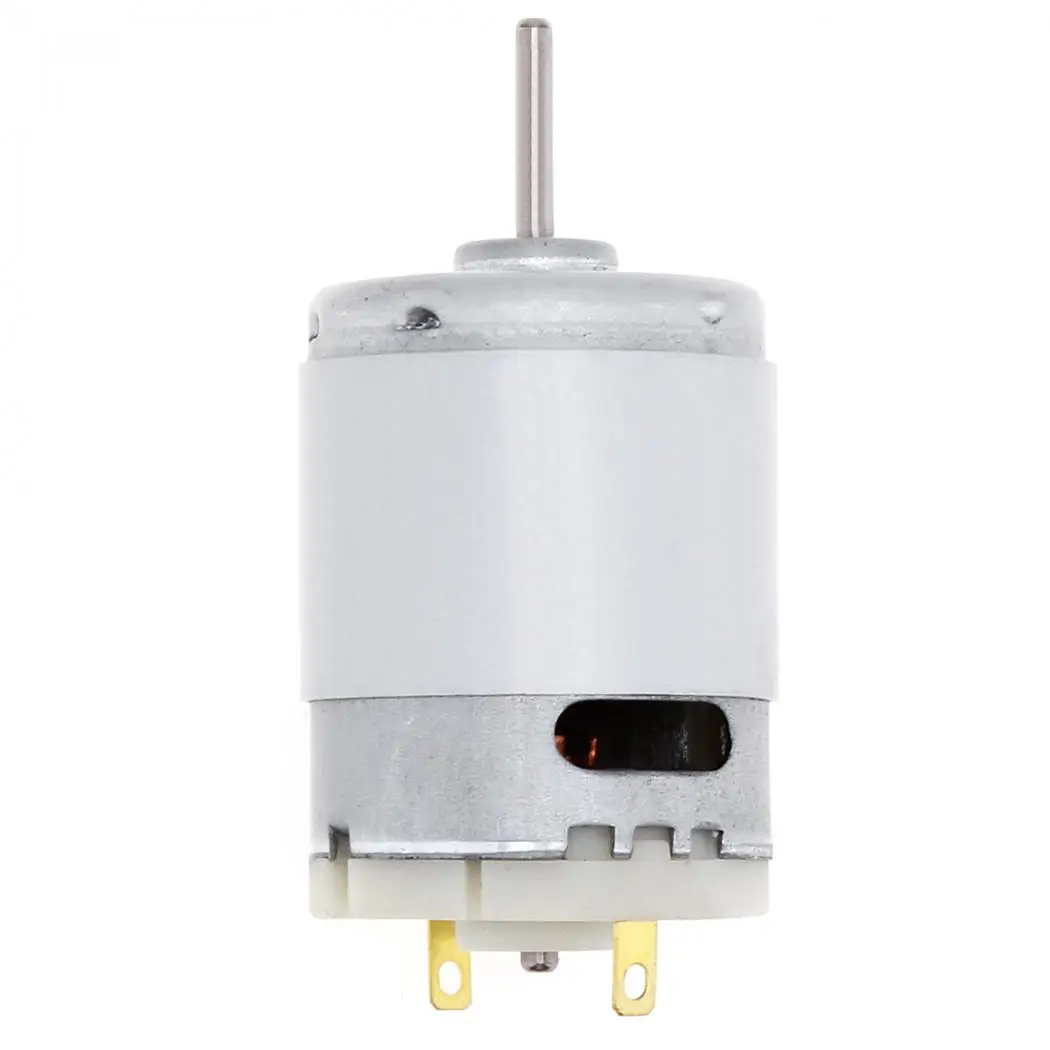 380 двигатель постоянного тока высокой Скорость и высокий крутящий момент мотор