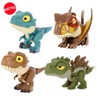 Оригинальная коллекция динозавров мир Юрского периода коллекция мини-Динозавры модели игрушки для мальчиков имитация Аниме фигурки маленькие украшения