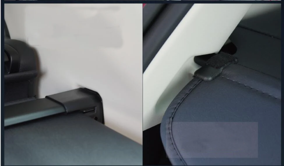 Черный защитный козырек для задней части багажника груза CHANGAN CS55 2015 2016 2017 2018 |