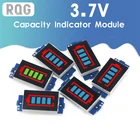 Модуль индикатора емкости литиевых аккумуляторов 1S, 2S, 3S, 4S, 3,7 в, 4,2 в, с синим дисплеем, тестер мощности аккумулятора электромобиля, литий-ионный