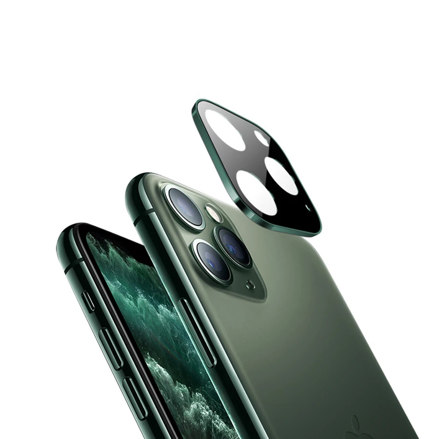 Для iPhone 11 3D полная задняя крышка для объектива камеры Защита экрана Pro Max 2019