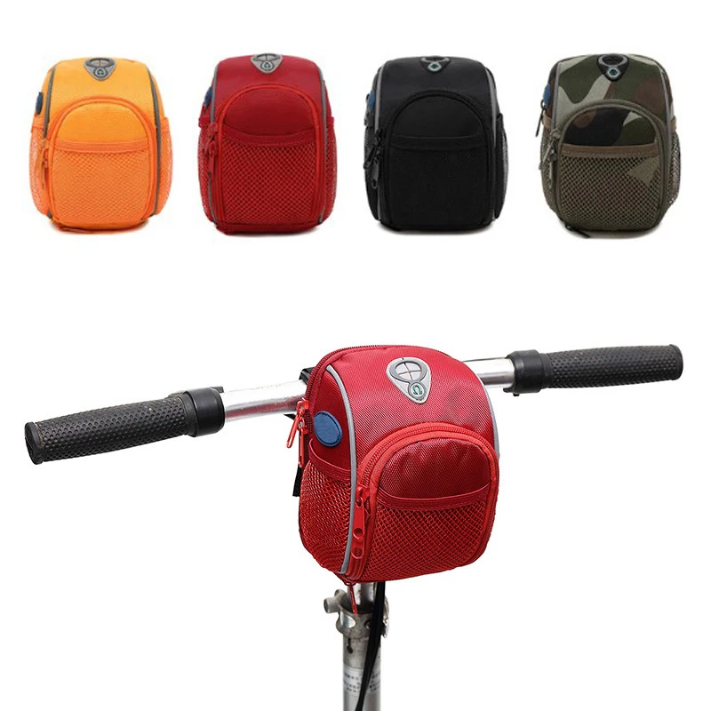 

Portable Bicycle Front Multi-function Mobile Phone Storage Bag Large Space Outdoor Road Mountain Biking Accessories Reflective