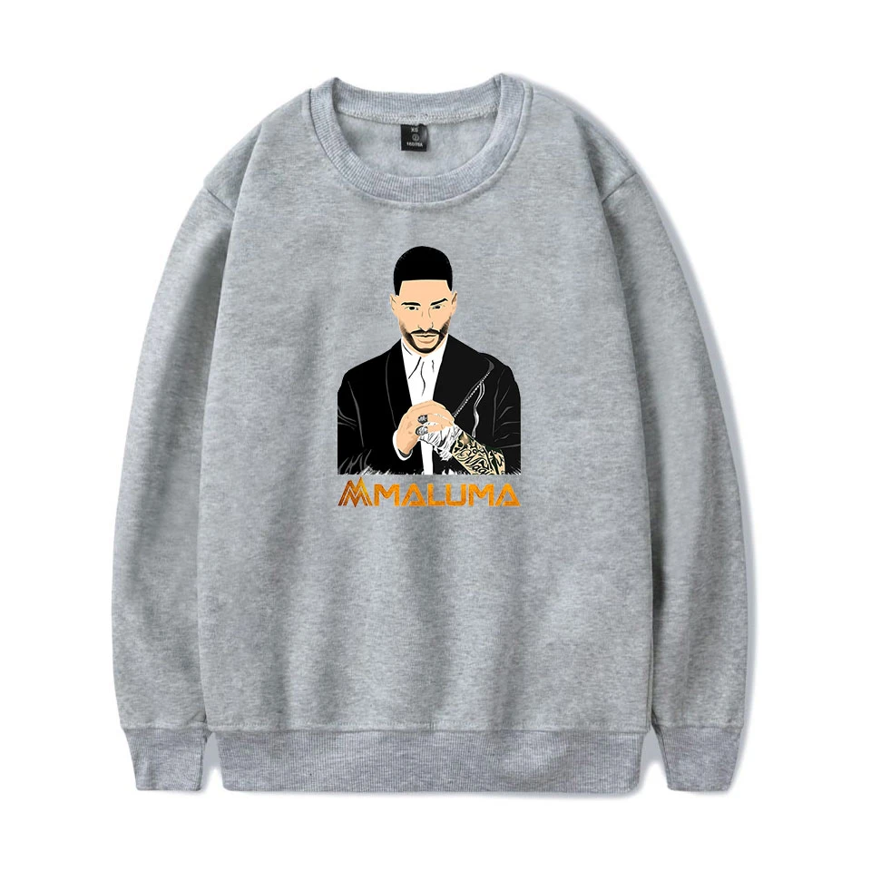 Горячая maluma монолитные толстовки для мужчин/женщин толстовки Harajuku maluma модные повседневные корейские поп осень зима