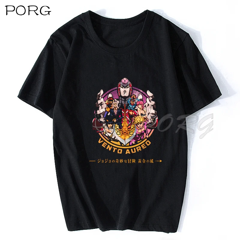 Ретро Джотаро Adventure Мужские футболки модные дизайнерские мужские повседневные