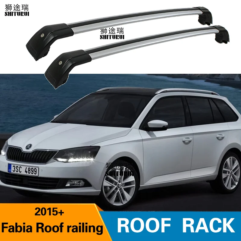 

Рейлинги для крыши SKODA Fabia, 2 шт., из алюминиевого сплава