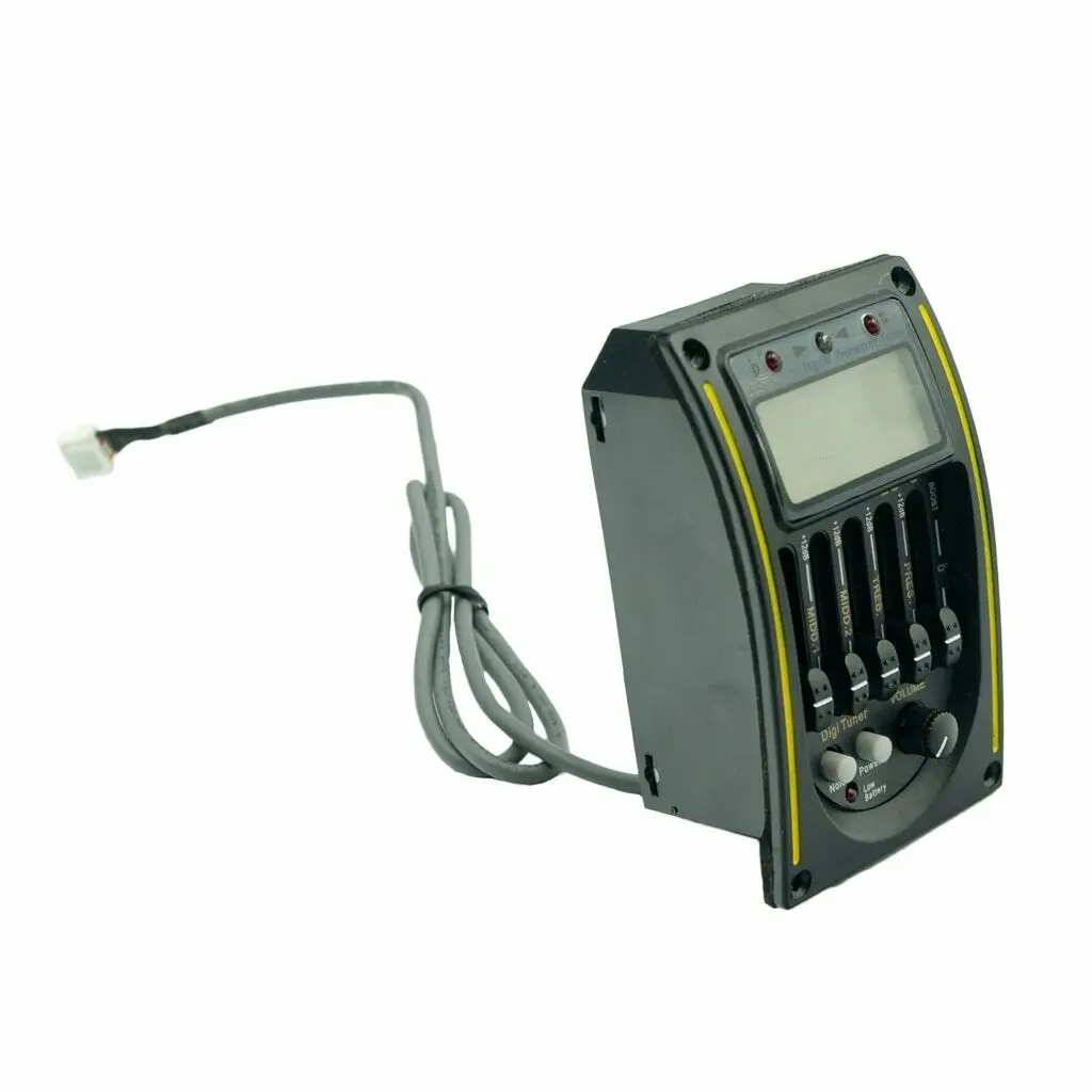 LC-5 Акустическая Электрогитара предусилитель эквалайзер Пикап тюнер