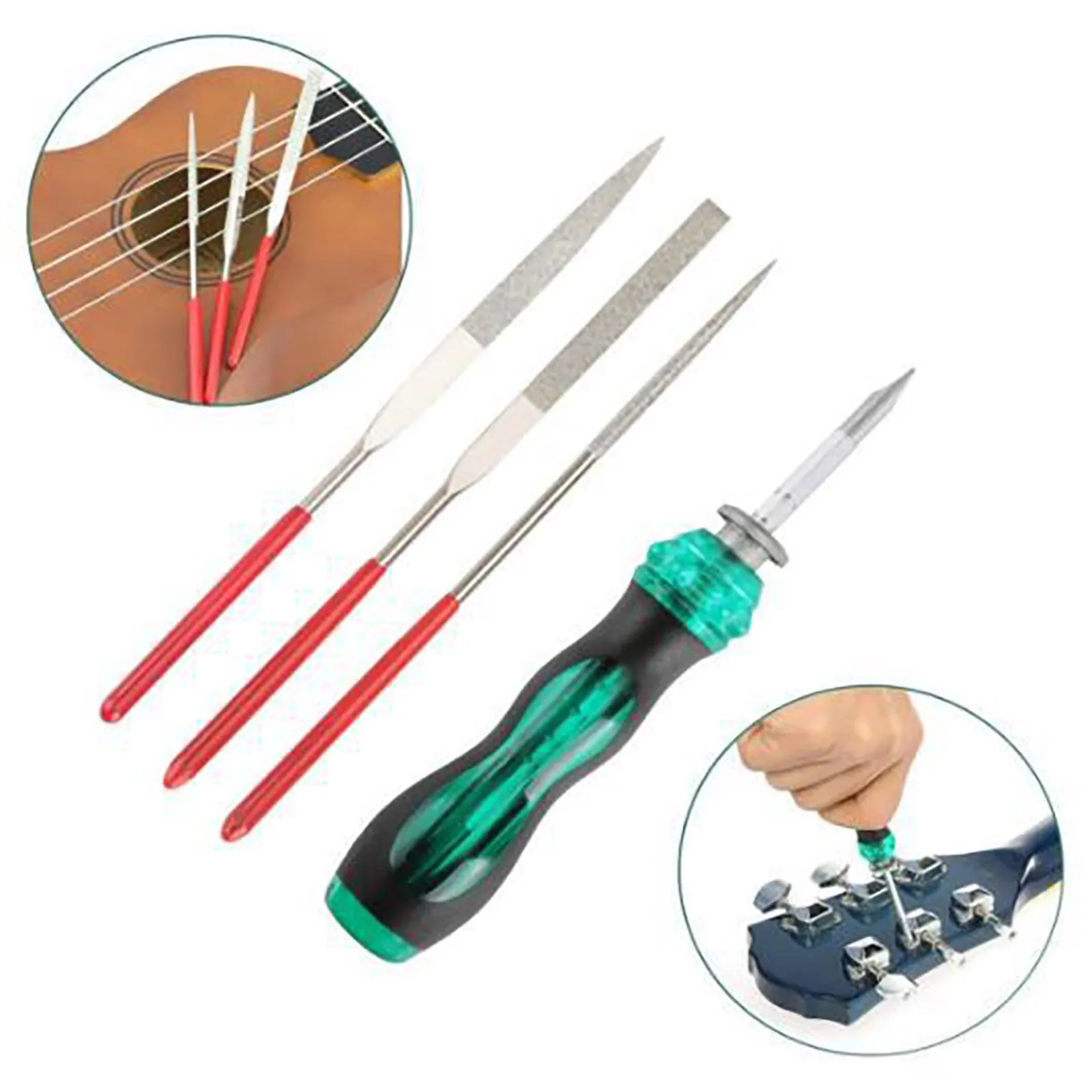 Справочный набор инструменты органайзер струн экшн-линейка измерительный