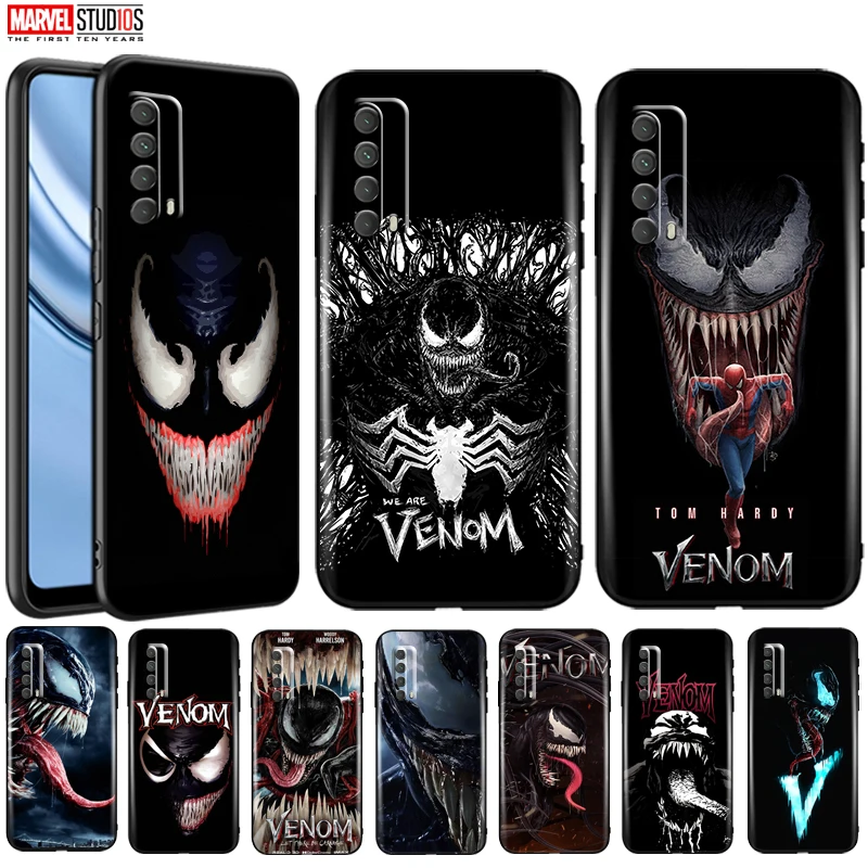 

Venom Phone Case For Huawei P Smart Z 2019 2020 2021 Funda Cover Marvel Avengers Comics SpiderMan Hulk Deadpool Thor