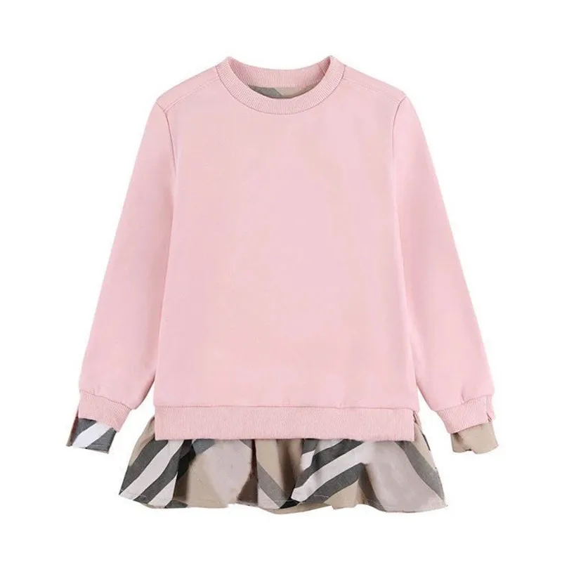 

Детское платье с длинным рукавом и бантом, на Возраст 3-8 лет