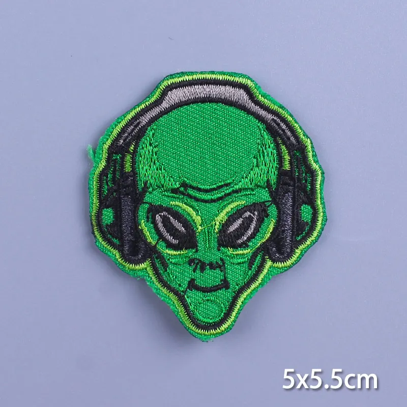 Подвеска в виде космонавта и планеты нашивки на одежду Alien UFO термоклейкие | Дом