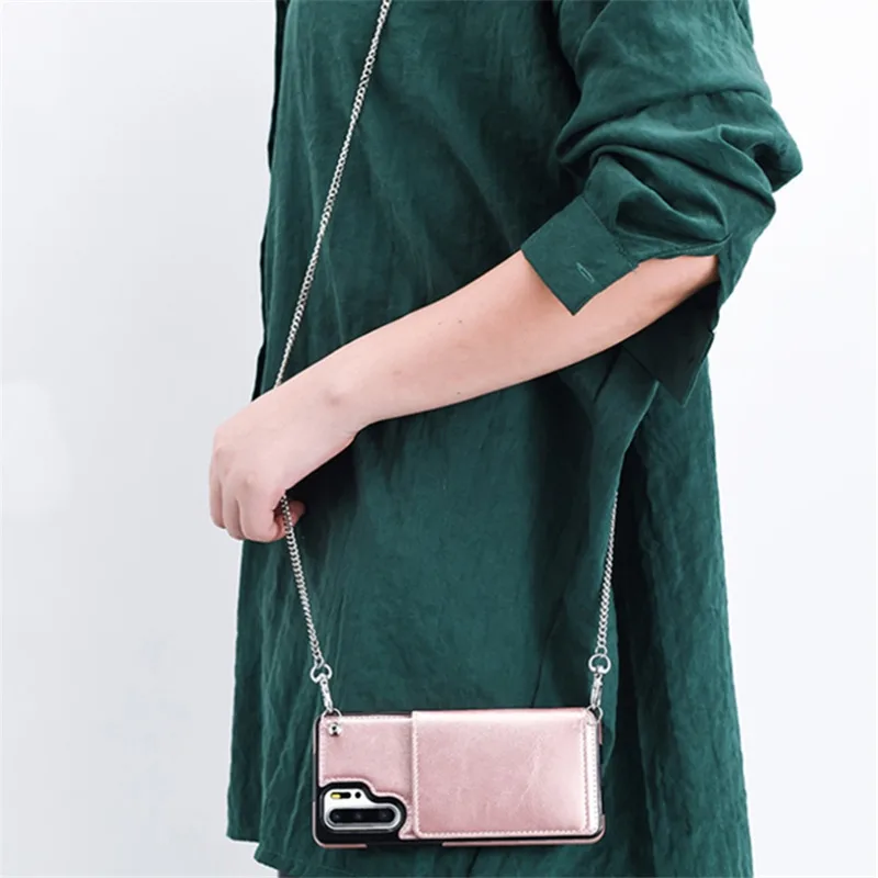 

Wallet phone case with strap for Samsung Galaxy A50S/A70S/10/20/30S/40 M10S S10/20 plus ultra card shoulder lanyard phone bag