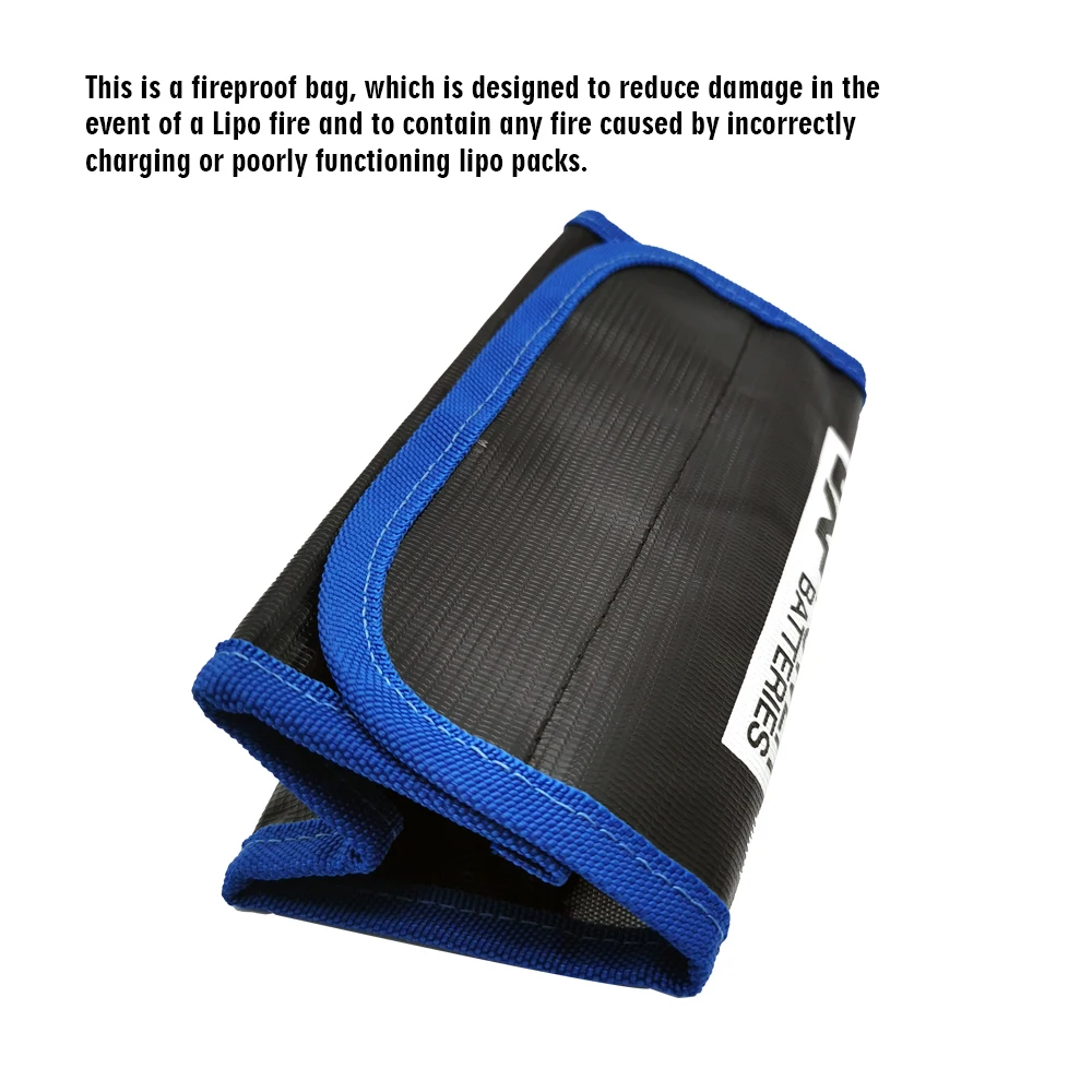 DXF-Mini BOLSA DE SEGURIDAD PARA Drones de carreras, resistente al fuego, impermeable, a prueba de explosiones, bater&iacute;a Lipo port&aacute;til-4