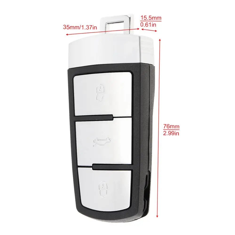 2/3/5 шт./лот 434 МГц пульт дистанционного управления умный автомобильный брелок с