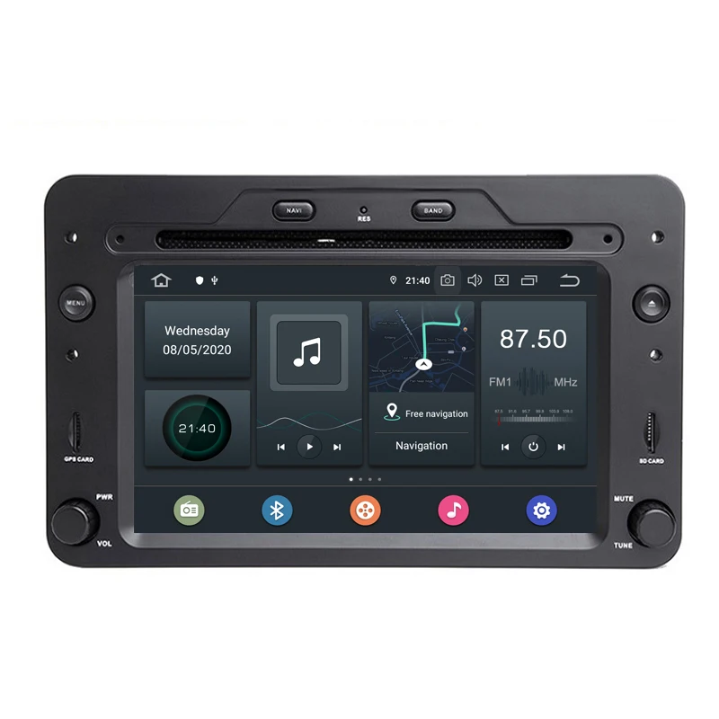 Автомобильный DVD плеер PX6 Octa core Android 10 0 GPS для Alfa Romeo Spider 159 Sportwagon Brera с емкостным
