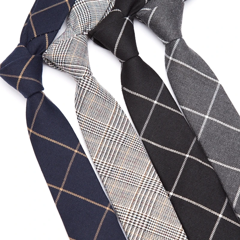 Мужские галстуки, модный Классический Тонкий галстук, подарки для мужчин, аксессуары, шерстяной галстук для мужчин, деловой, Свадебный, стро...