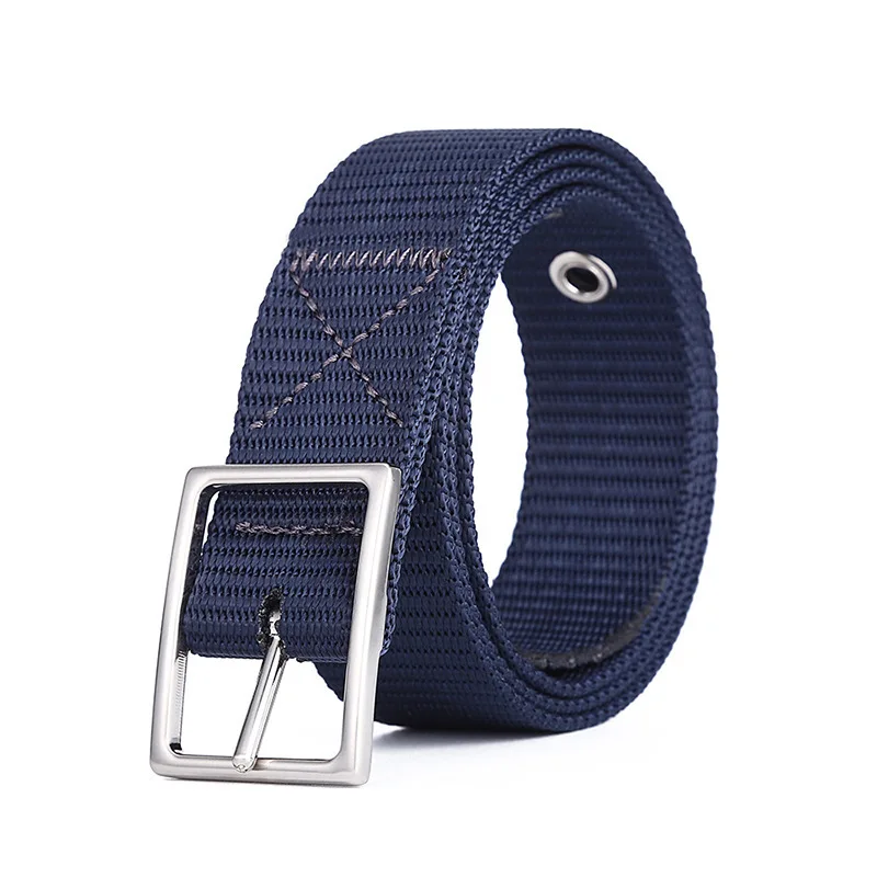 

Outdoor sports quick-drying nylon belt alloy buckle belt youth leisure canvas belt manufacturers
