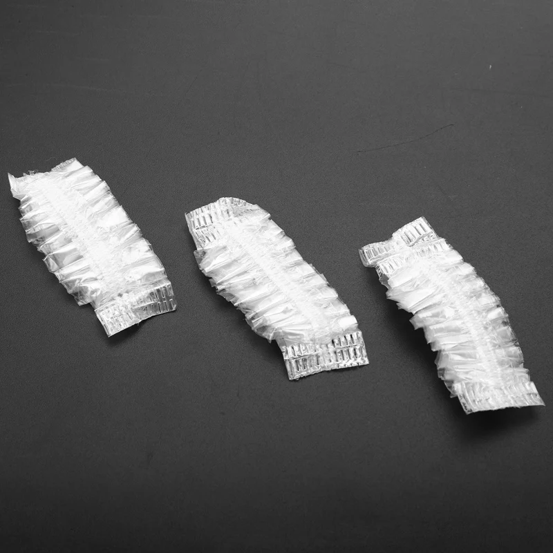 100Pcs Disposable Bath Shower/Dyeing Hair Ear Guard Waterproof Protector Cover Caps For Salon/Home Use | Дом и сад