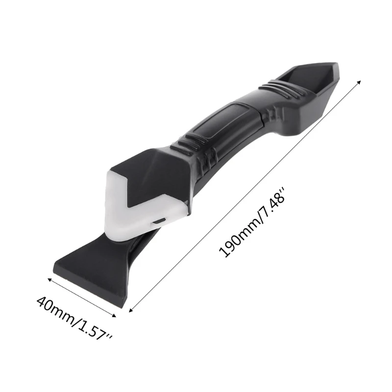 

New DIY 3 In 1 Sealant Angle Scraper Silicone Trowel Grout Caulk Corner Remover Tool