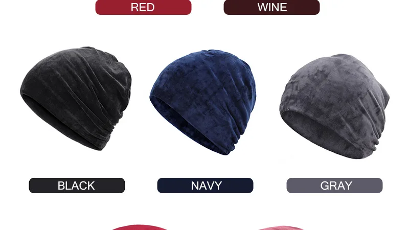 Новые женские стильные яркие Стразы Beanie Осень Зима Женская бархатная ткань Повседневная шапка женская мягкая шапка, вязаная шапка-носок Лыжная шапка