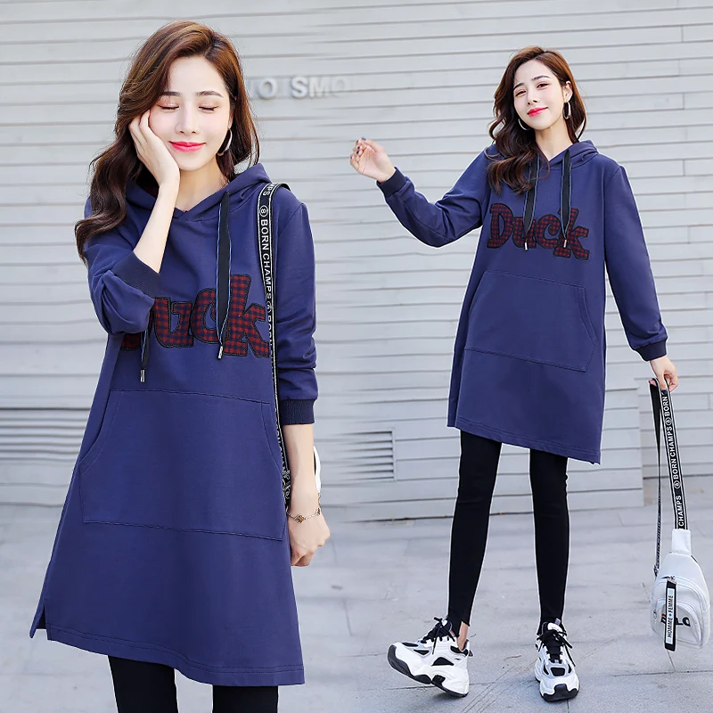 Vrex Women clothing Autumn and winter New Arrival 2019 good quality Prevalent Hoodies Big pendulum Long coat for woman | Женская одежда
