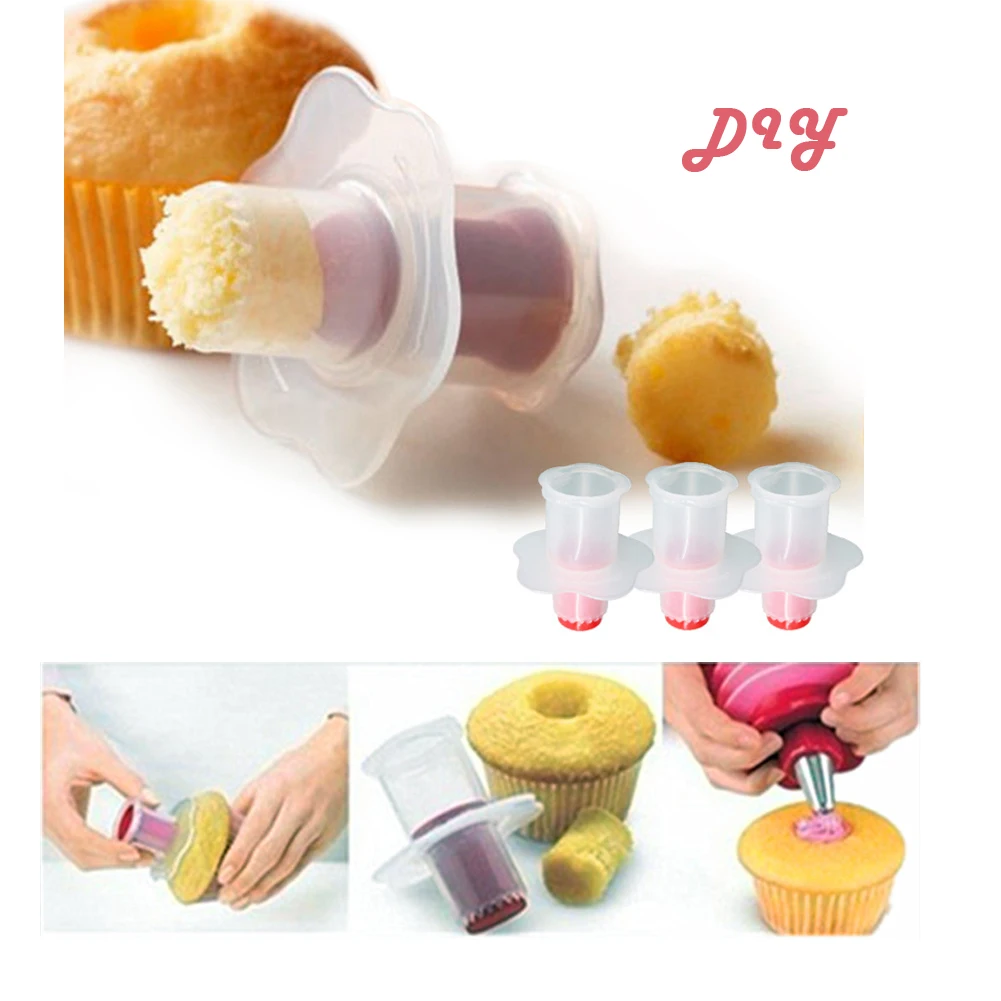 1/3/5 шт. пластиковый измельчитель для кексов| |