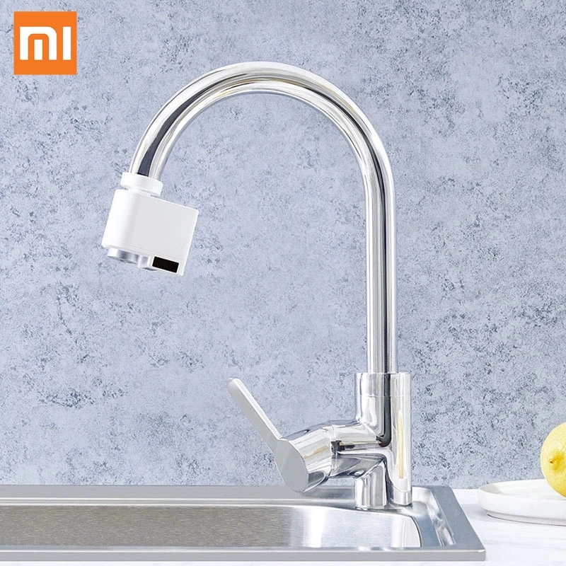Xiaomi Mijia induzione automatica risparmio idrico rubinetto sensore intelligente ugello rubinetto dispositivo a infrarossi risparmio d'acqua regolabile per cucina